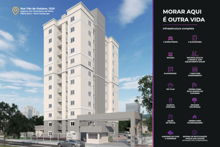 Apartamento na Planta em Novo Hamburgo – Bairro Ideal